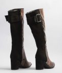Bota Alta Remia - Camel