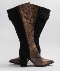 Bota Alta Remia - Camel