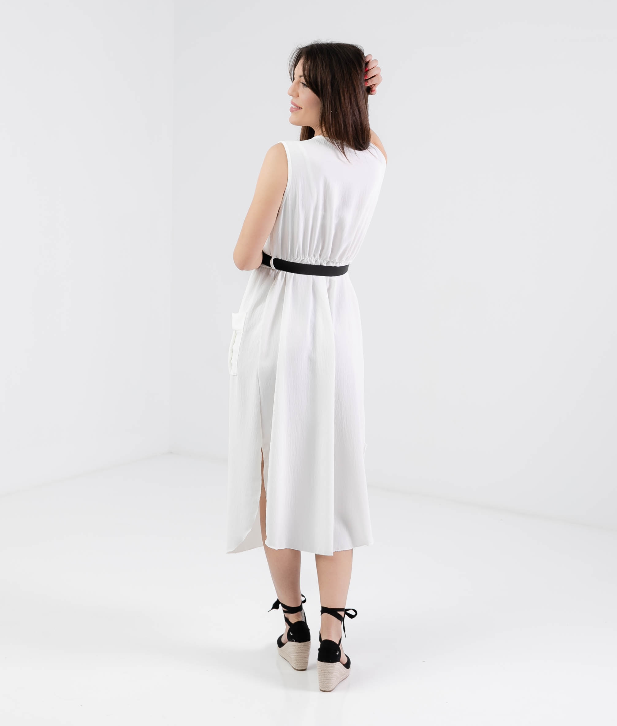 Dress Tichen - White