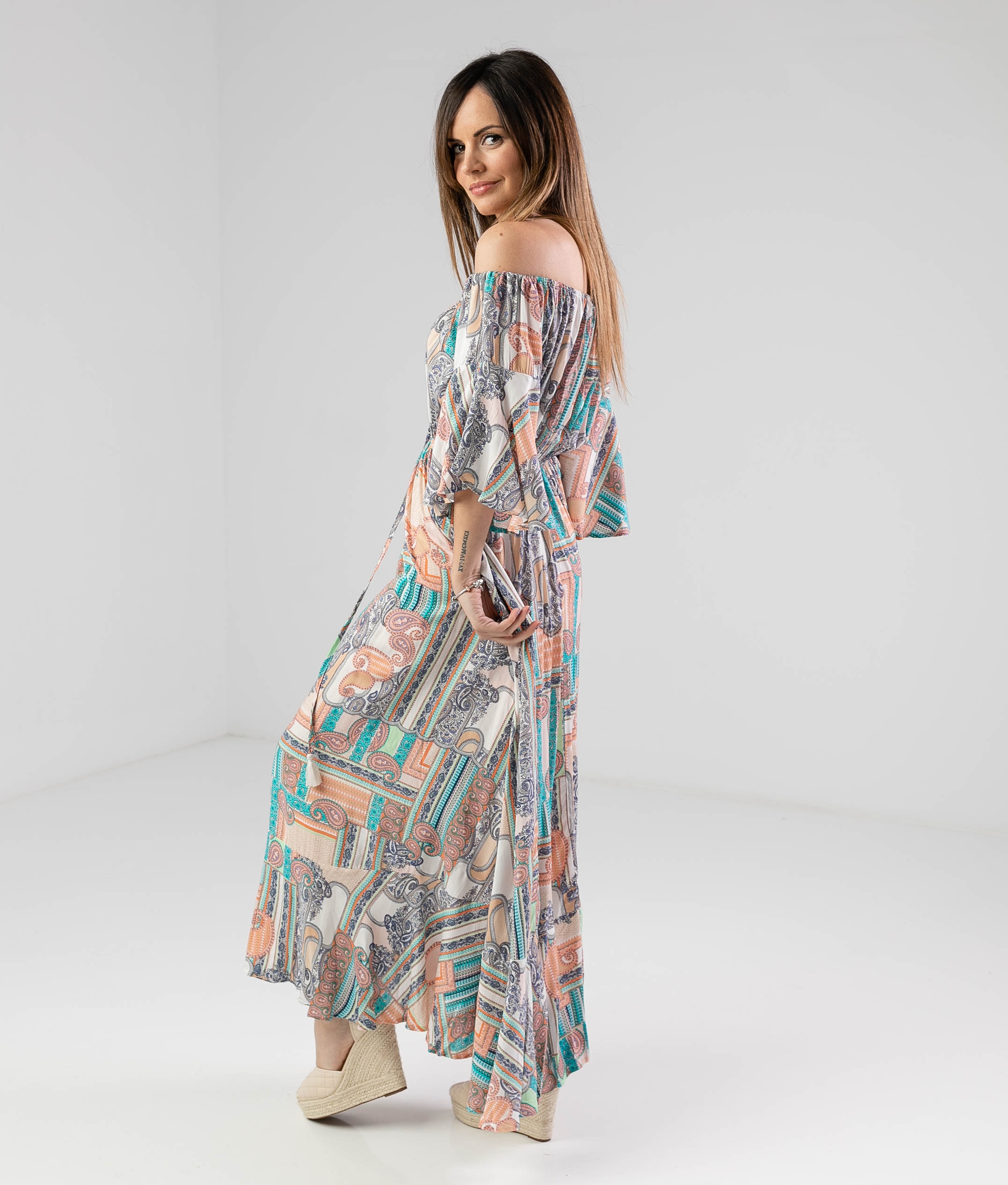 Dress Bensi - Multicolor