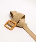 CINTURON LADEN - BEIGE KAKI