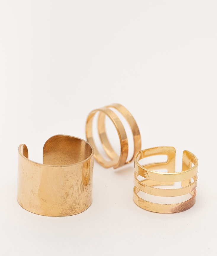 PACK ANILLOS DRINSE - GOLD