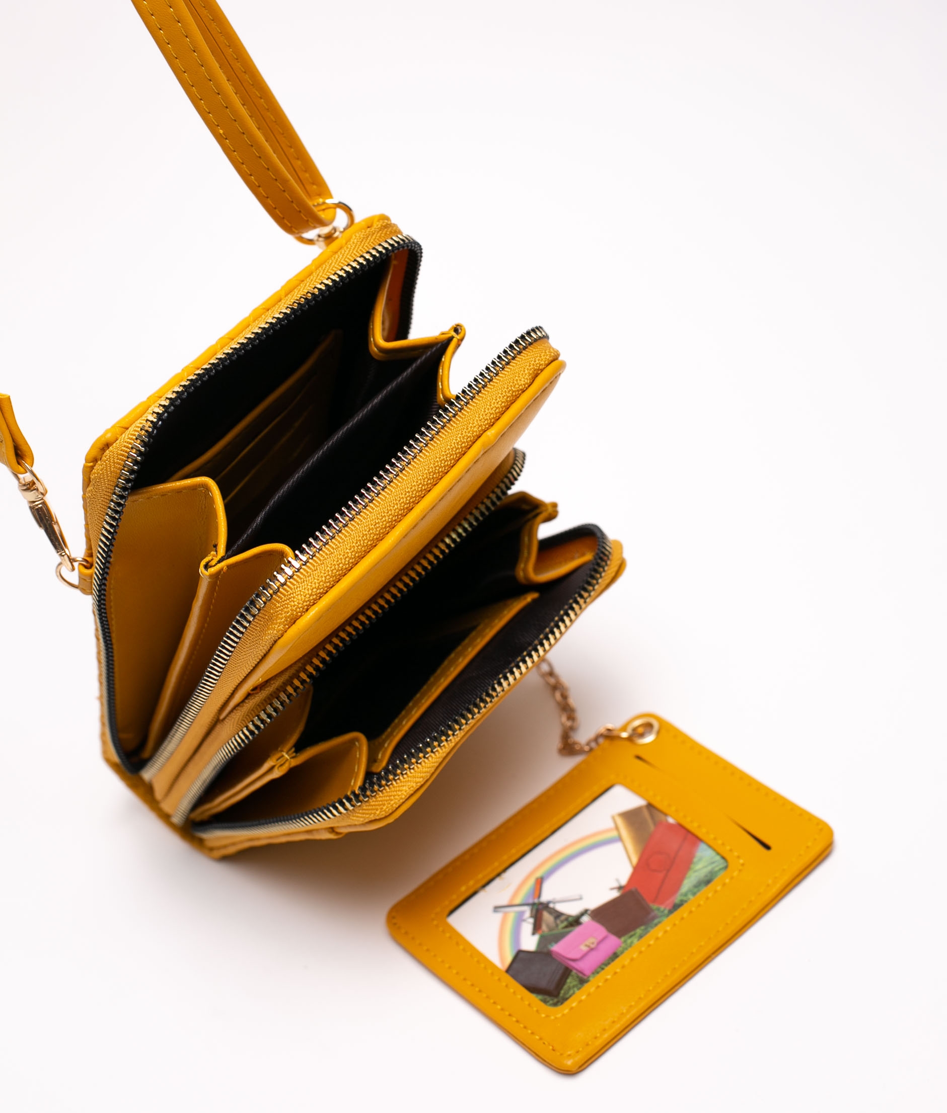 yesey phone holder - mustard