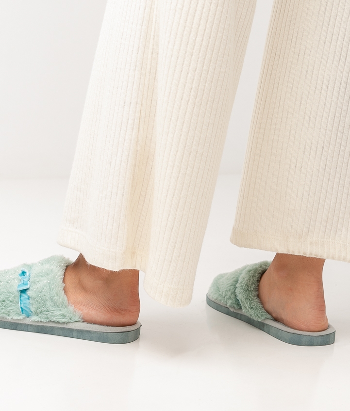 LAZY SLIPPERS - GREEN