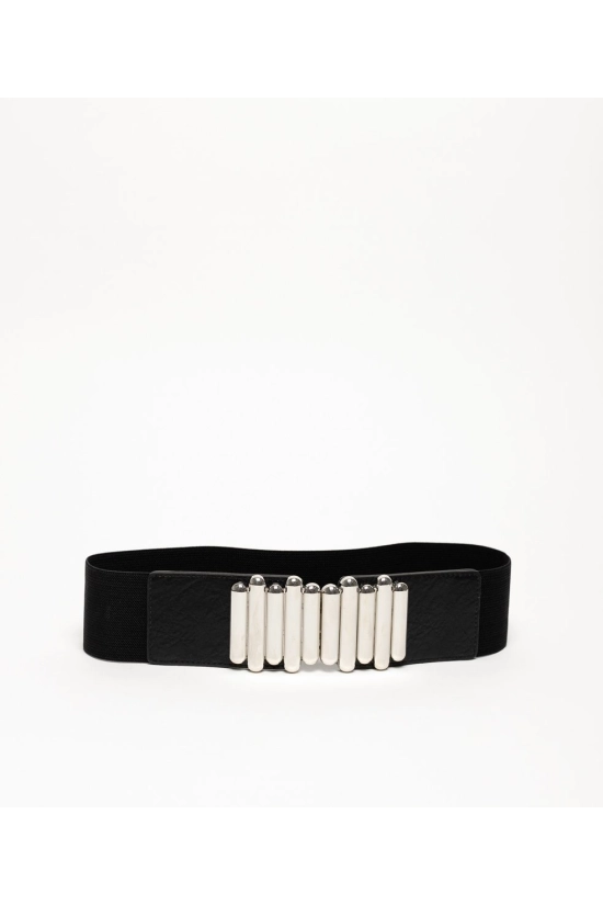CINTURON ELASTICO FIAMA - NEGRO