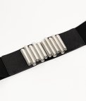 CINTURON ELASTICO FIAMA - NEGRO