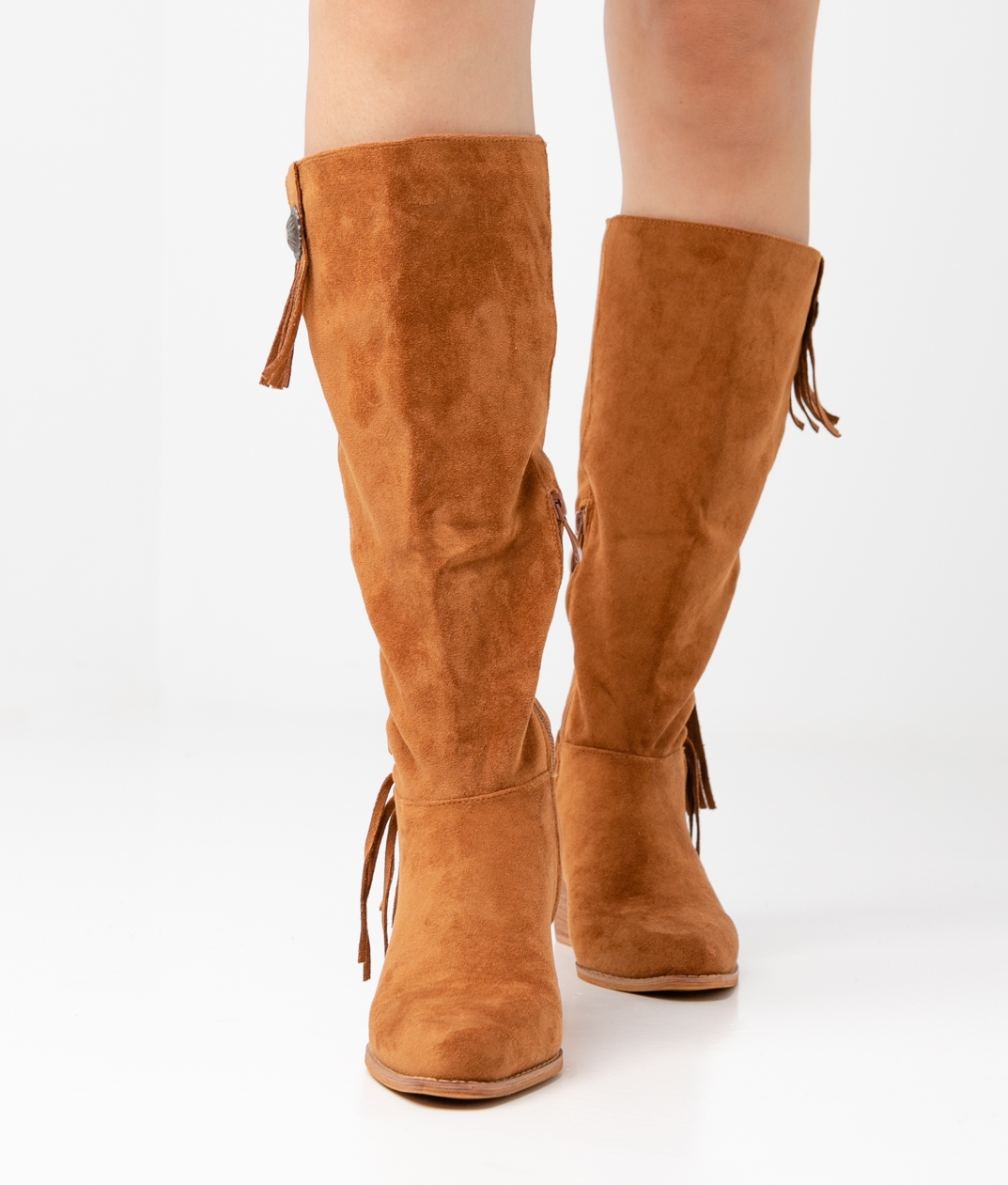 Nolda Knee-Lenght Boot - Camel