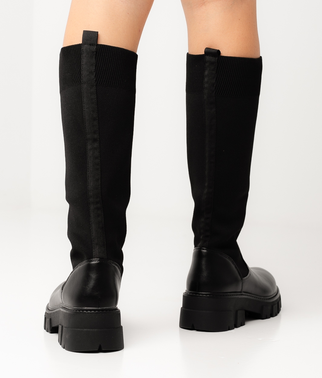 FIRAL KNEE-LENGHT BOOT - BLACK