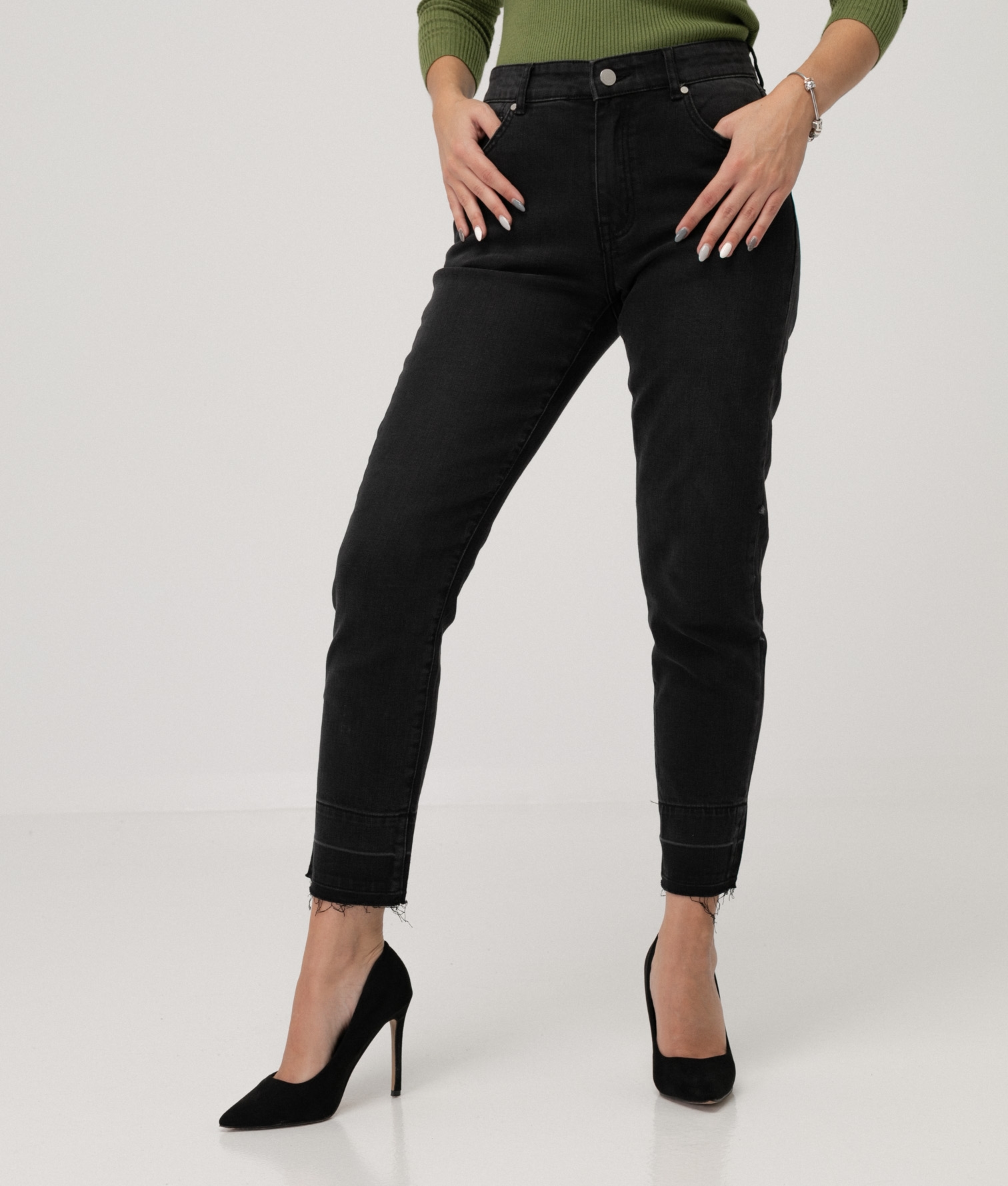 LESLY TROUSERS - BLACK