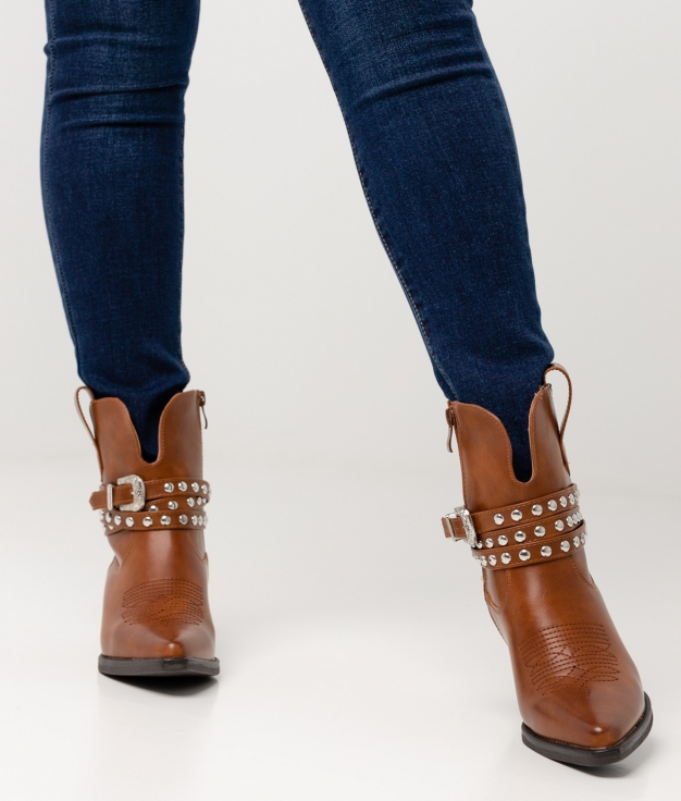 Jania Low Boot - Camel