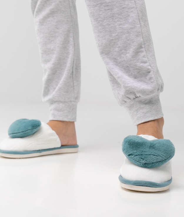 CORY SLIPPERS - BLUE
