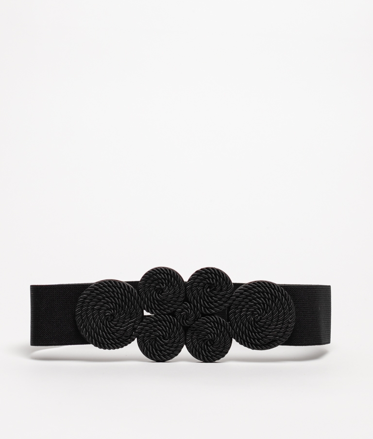 Belt Fleur - Black