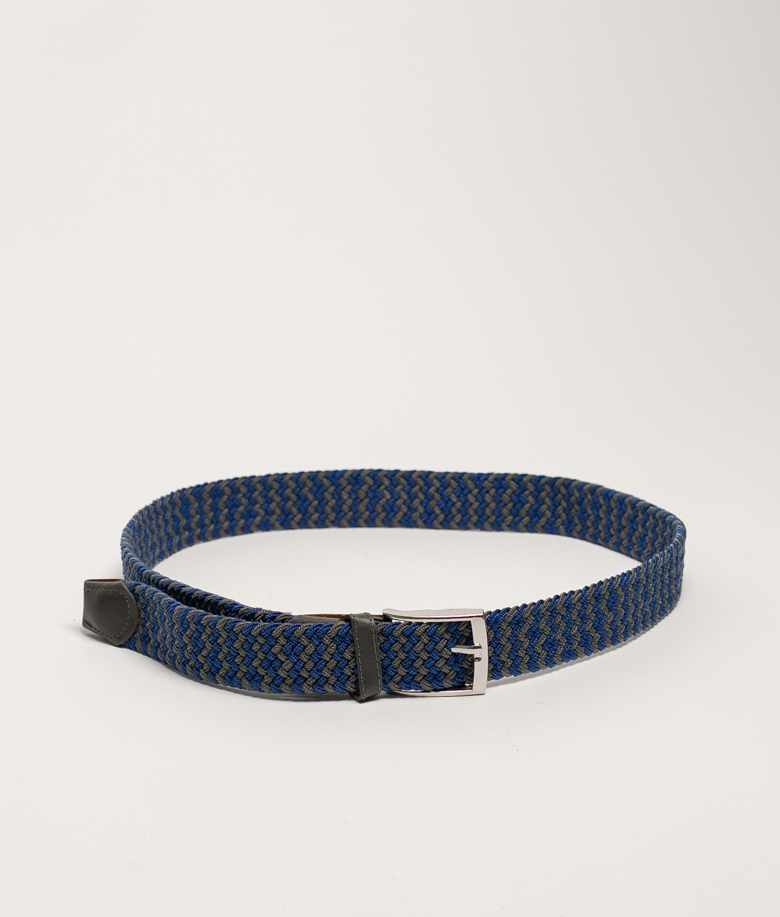 Cinturón elastilo Ela - bicolor azul