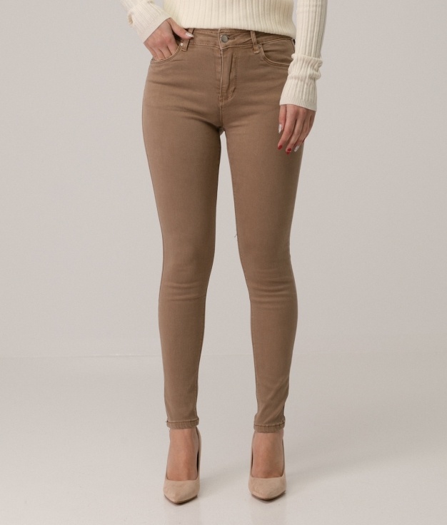 TROUSERS MUPET - TAUPE