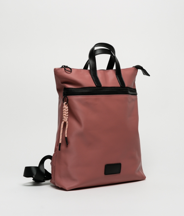 mochila alines - rosa oscuro
