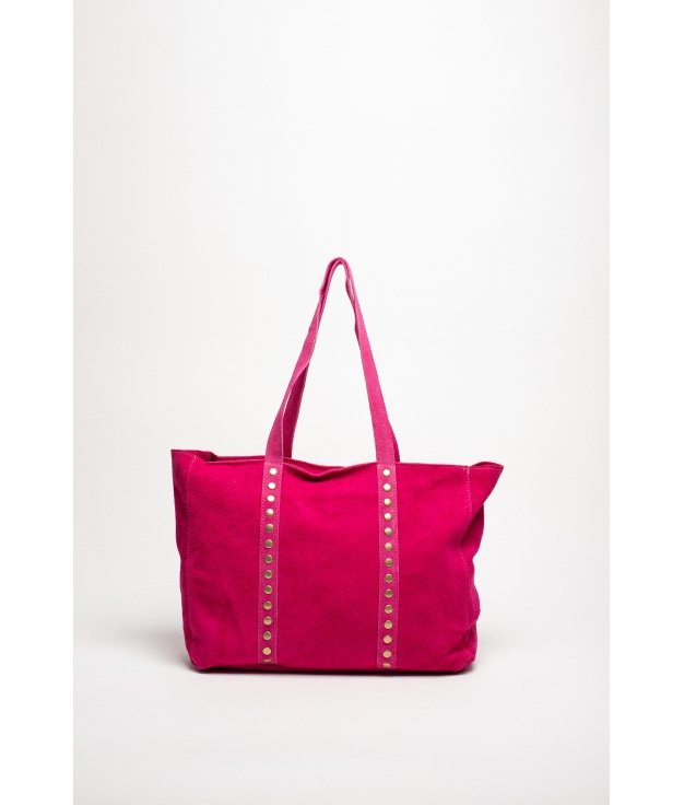 BOLSO DE PIEL ATHURUGA - FUCSIA