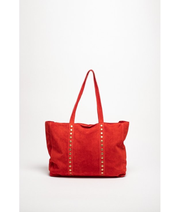 BOLSO DE PIEL ATHURUGA - ROJO