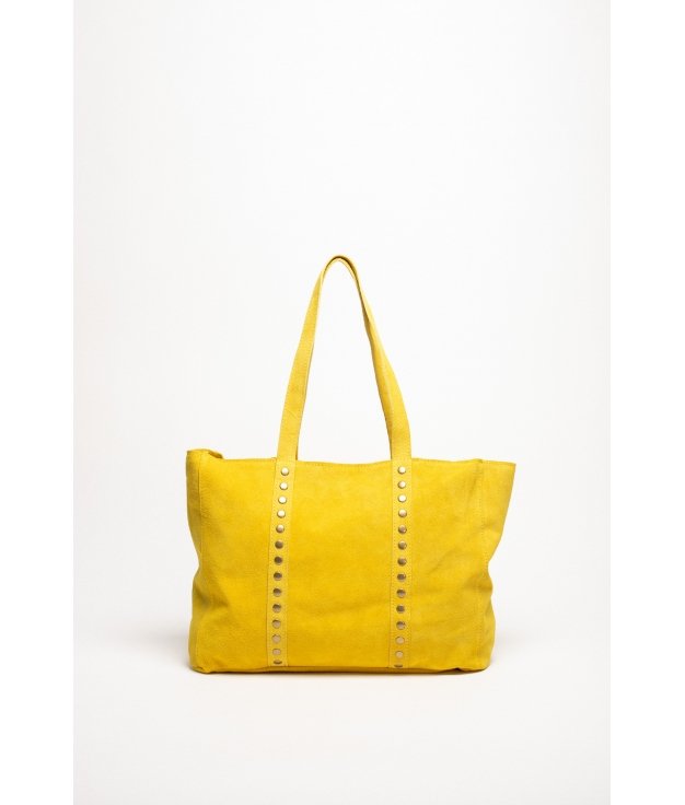 BOLSO DE PIEL ATHURUGA - AMARILLO