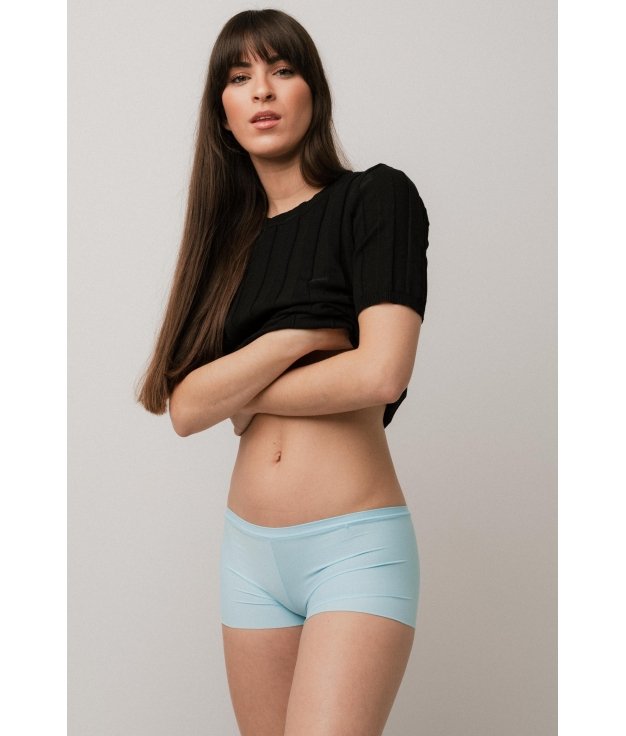 Culotte blu hot sale