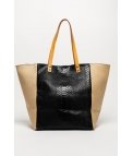 BOLSO DE PIEL ANEROOD - NEGRO