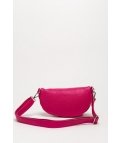 RIÑONERA DE PIEL ERICA - FUCSIA