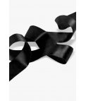 SATIN LAZO DE SEDA PARA BONDAGE - NEGRO