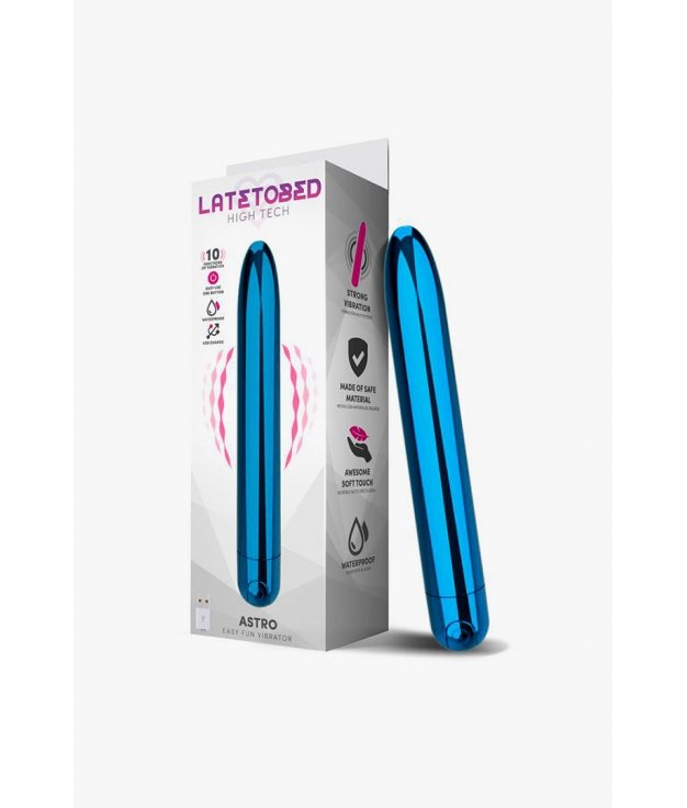 ASTRO VIBRADOR 10 FUNCIONES - AZUL