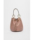BOLSO DE PIEL LOUPE - ROSA