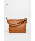 BOLSO DE PIEL DIVONGO - CAMEL