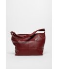 BOLSO DE PIEL DIVONGO - GRANATE
