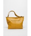 BOLSO DE PIEL DIVONGO - MOSTAZA