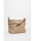BOLSO DE PIEL DIVONGO - BEIGE TOSTADO