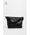 BOLSO DE PIEL DIVONGO - NEGRO