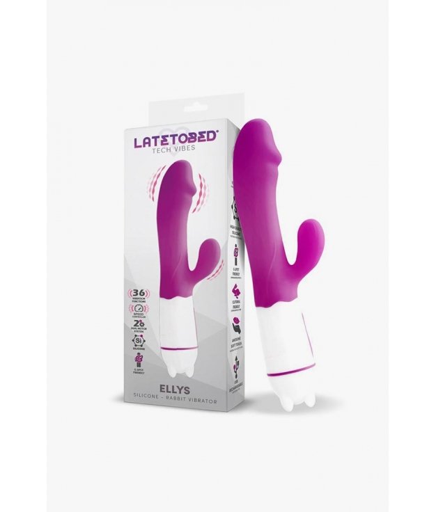 ELLYS VIBRADOR USB - PÚRPURA