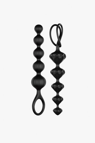 SET 2 CHAÎNES ANALES - NOIR pianno39 2