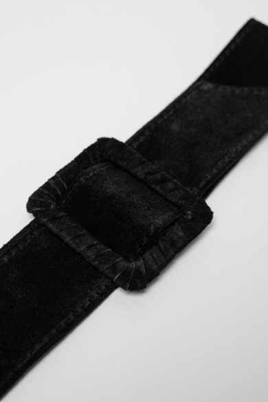 CINTURÓN DE SERRAJE SOALA - NEGRO