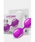 BOLAS KEGEL DOBLE SILICONA - LILA