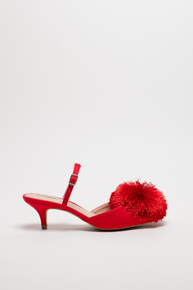 Sapato De Salto Liria - Vermelho