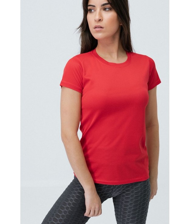 CAMISETA MANGA CORTA MONTECARLO - VERMELHO