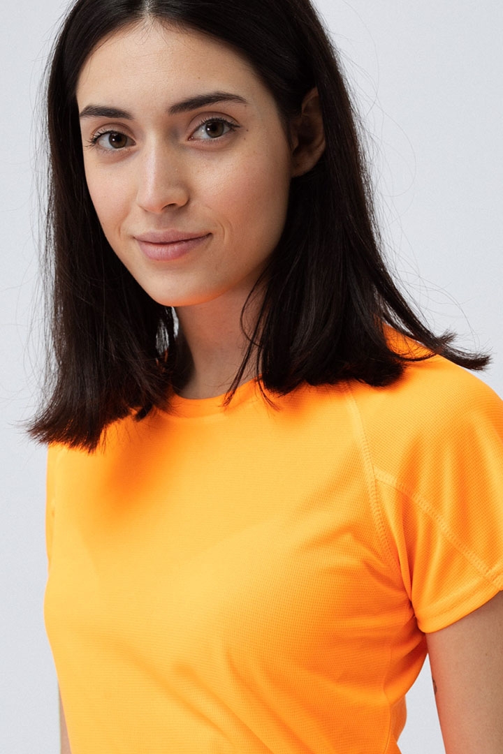 T-shirt Mita - Orange Fluor