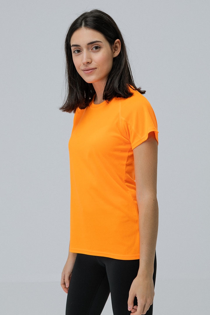 T-shirt Mita - Orange Fluor