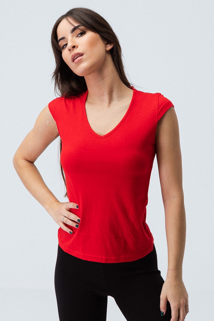 Camiseta Lafid - Rojo