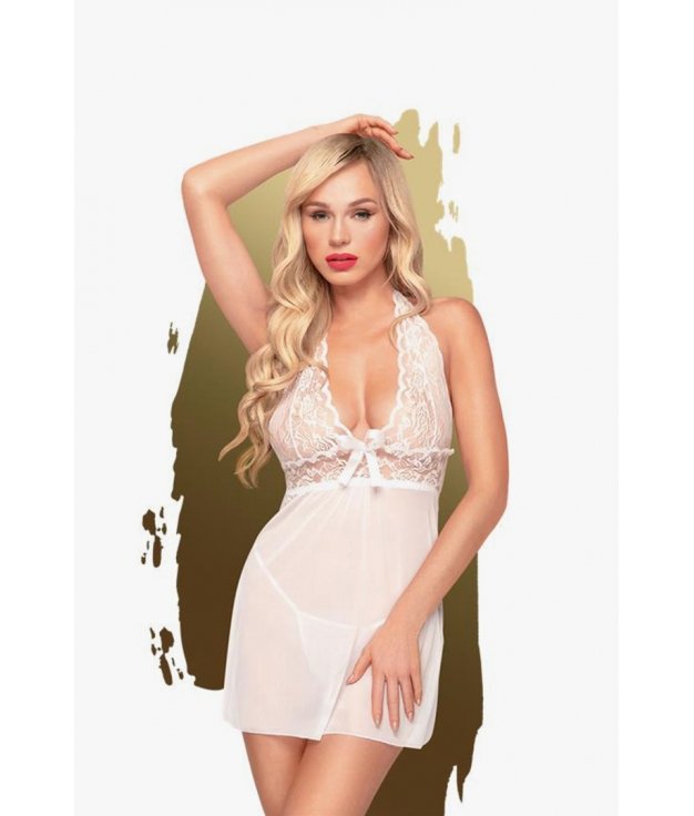 CHEMISE SWEET & SPICY - BLANCO