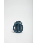 CINTURÓN DE PIEL BILBAIS - AZUL DENIM