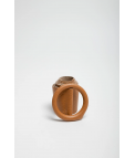 CINTURÓN DE PIEL BILBAIS - CAMEL