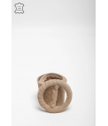 CINTURÓN DE SERRAJE NAIRO - BEIGE