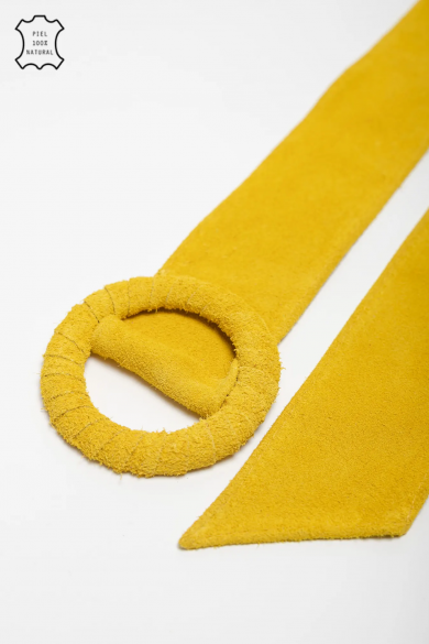 CINTURÓN DE SERRAJE NAIRO - AMARILLO 2