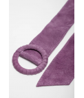 CINTURÓN DE SERRAJE NAIRO - MORADO