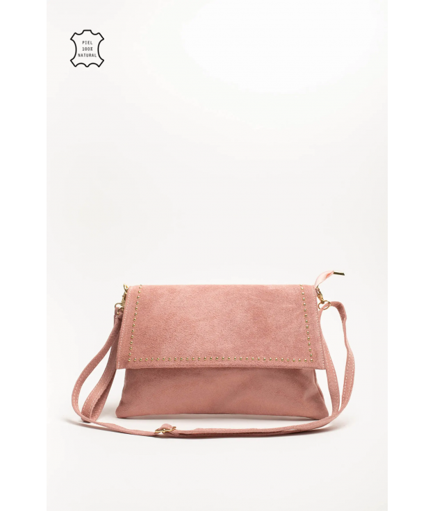 BOLSO DE MANO BORNEO - ROSA