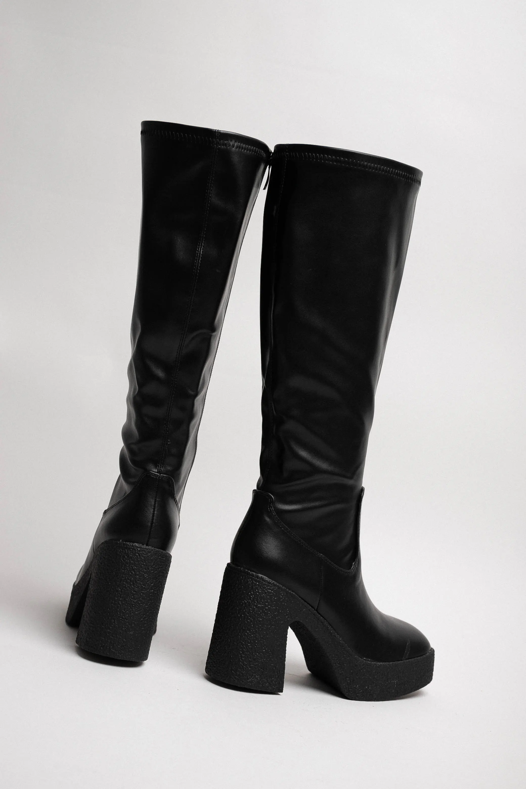 ELY HIGH BOOT - BLACK